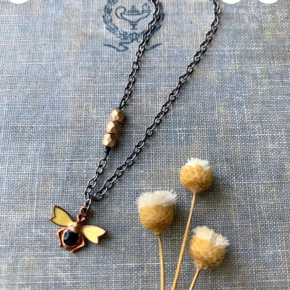 Bee necklace